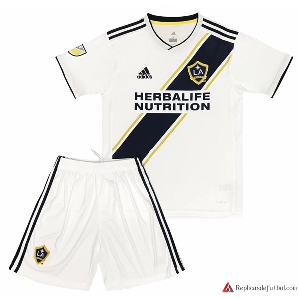 Camiseta Los Angeles Galaxy Primera equipación Niños 2017-2018 Blanco